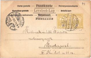 1901 Children art postcard. Neue Photogr. Gesellsch. A.-G. Steglitz Serie 12. No. 2. Art Nouveau, fl...