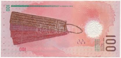 Maldív-szigetek 2018. 100R T:III
Maldives 2018. 100 Rufiyaa C:F
Krause P#29b