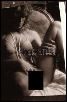 Különböző időpontokban és eltérő helyszíneken készült akt felvételek, három kivételével vintage nega...
