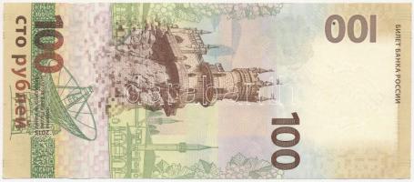 Oroszország 2015. 100R Krími emlékkiadás T:II Russia 2015. 100 Rubles Crimean Commemorative Issue C:...