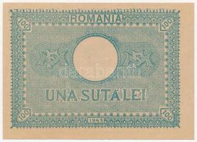 Románia 1945. 100L T:III
Romania 1945. 100 Lei C:F
Krause P#78