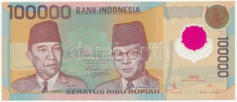 Indonézia 1999. 100.000R T:I Indonesia 1999. 100.000 Rupiah C:UNC Krause P#140