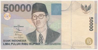 Indonézia 1999. 50.000R T:III Indonesia 1999. 50.000 Rupiah C:F Krause P#139f