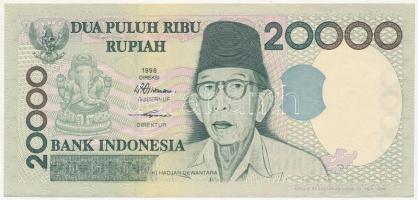 Indonézia 1998. 20.000R T:III Indonesia 1998. 20.000 Rupiah C:F Krause P#138a