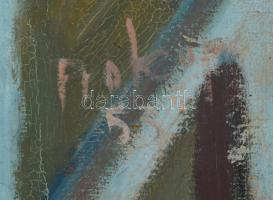 Prokop Péter (1919-2003): Női portré, 1953.
Olaj, vászon, jelzett. Fa keretben. 100×71 cm