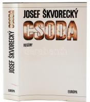 Josef Skvoreczky: Csoda. Ford.: V. Detre Zsuzsa. Bp., 1983, Európa. Kiadói egészvászon-kötés, kiadói papír védőborítóban.