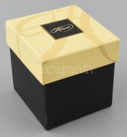 Herendi aranyozott rózsa. Kézzel festett, jelzett, hibátlan, eredeti dobozában. 7x8 cm