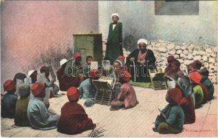 Ecole Arabe / Egyptian folklore, Arab school. Lichtenstern & Harari, Cairo No. 157.