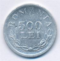 Románia 1946. 500L Al "I. Mihály" T:2-
Romania 1946. 500 Lei Al "Mihai I" C:VF
...