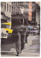 1989 James Dean (1931-1955) amerikai színészt ábrázoló plakát, kisebb gyűrődésekkel, 59x41,5 cm