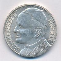 Lengyelország 1982. "600 éves a Jasna Góra-i pálos kolostor / II. János Pál pápa" ezüstözö...