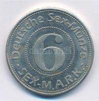 NSZK 1993. "Sex Mark" fém erotikus zseton T:2