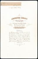 1870 Ignota detta la Bella di Tiziano, Tiziano festménye után készült rézmetszet fénynyomata, Jacque...