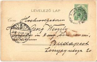 1901 Ha Kairóba mégy peczézni, meg kell jól a vizet nézni. Cifra víz ám a Nílus, terem benne krokogy...