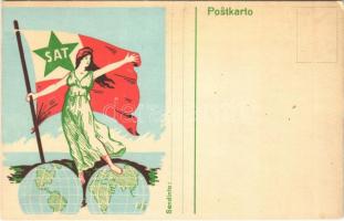 Esperanto art postcard (EK)
