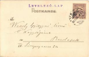 1901 Lady art postcard, sisters / Meissner & Buch Künstler-Postkarten Serie 1037. "Schweste...