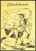 P. Rick: Lukodalmash / Marsbéli orgiák (pajzán könyv). Kiadói papírkötés, illusztrált, jó állapotban