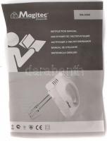 Magitec kézi mixer dobozában, jó állapotban