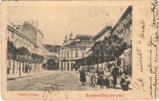 1902 Székesfehérvár, Nádor utca. Kaufmann F. kiadása (Rb)