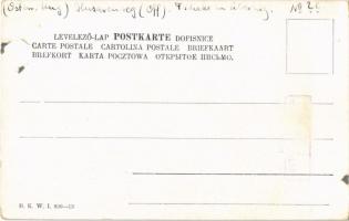 Huszár / Austro-Hungarian K.u.K. military art postcard, hussar with horse. B.K.W.I. 830-13. s: Ludwi...