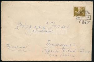 1948 Bizalmas levél Rákosi Mátyás részére kért telefonvonalról, borítékkal