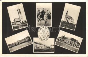 1938 Tornalja, Safárikovo, Tornala; visszatért, bevonulás, Horthy Miklós, templomok / entry of the Hungarian troops, churches