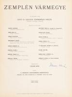 Zemplén vármegye. I. rész.: A vármegye természeti, történeti és gazdasági viszonyai. II. rész.: A vá...
