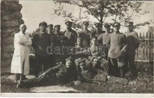 WWI German military, group of soldiers. photo