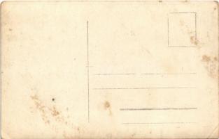 Ünneplő osztrák-magyar katonák csoportképe / WWI Austro-Hungarian K.u.K. military, group of soldiers...