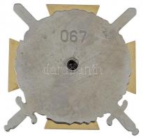 1995. "A II. világháború befejezésének 50. évfordulója" zománcozott fém katonai kereszt ka...