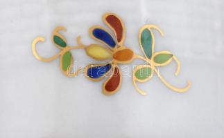 Herendi BHR mintás só és borstartó. Kézzel festett, jelzett, hibátlan. 10 cm