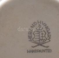 Herendi BHR mintás só és borstartó. Kézzel festett, jelzett, hibátlan. 10 cm