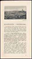 Budapest Székesfőváros Iskolai Kirándulóvonata 2 száma (9., 15.): Vác, Visegrád; Esztergom. Bp., 193...
