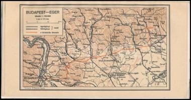 Budapest Székesfőváros Iskolai Kirándulóvonata 2 száma (2., 5.): Eger, Székesfehérvár. Bp., 1938, Bu...