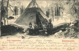 1914 Fran Lappmarken / Lapinmaasta / Nordic Sami (Laplander) folklore, children (EK)