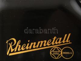 cca 1940 Rheinmetall írógép, szép állapotban, magyar billentyűzettel, dobozában