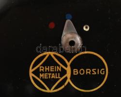 cca 1940 Rheinmetall írógép, szép állapotban, magyar billentyűzettel, dobozában