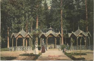 1909 Koritnyica, Korytnica; Zsófia forrás / mineral spring (vágott / cut)