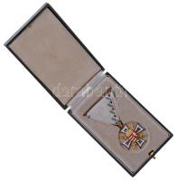 1996. "A Tiszti Szolgálati Jel IlI. fokozata" tűzzománcozott, aranyozott, ezüstözött tomba...