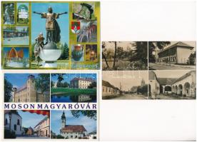 35 db MODERN magyar város képeslap / 35 modern Hungarian town-view postcards