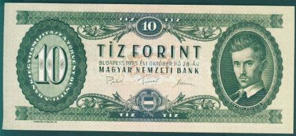 1969. 20Ft T:II+ Csak egyszer hajtva, törve nem! + 1975. 10Ft T:I + 1980. 20Ft papírránccal T:II+ Cs...