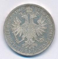 Ausztria 1860A 1Fl Ag "Ferenc József" T:2 ph.
Austria 1860A 1 Florin Ag "Franz Josep...