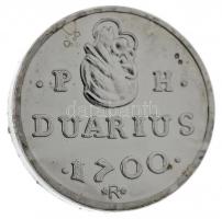 1700KB Duarius I. Lipót Ag jelzett replika (2,58g) T:PP