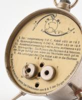 cca 1930 Pifco Universal-Prüfer régi feszültségmérő, fém és műanyag, kis kopásokkal és rozsdafoltokk...