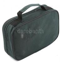 Pétanque golyójáték, 6 db fém golyóval, 2 db tartozékkal, tokban