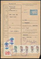 37 db marhalevél főleg az 1960-as évekből