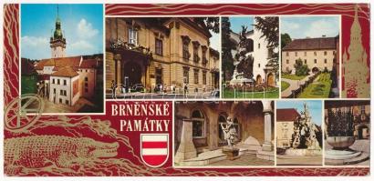 38 db MODERN nagy méretű képeslap: főleg külföldi városok / 38 modern big sized postcards: mostly Eu...