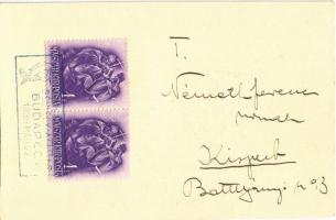 Szent István jubileumi év 1038-1938 + "III. ORSZÁGOS MAGYAR BÉLYEGKIÁLLÍTÁS BUDAPEST 1938"...