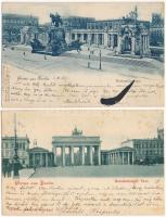 Berlin - 2 postcards from 1899 (Vorläufer)