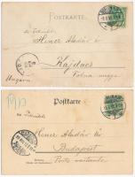 Berlin - 2 postcards from 1899 (Vorläufer)